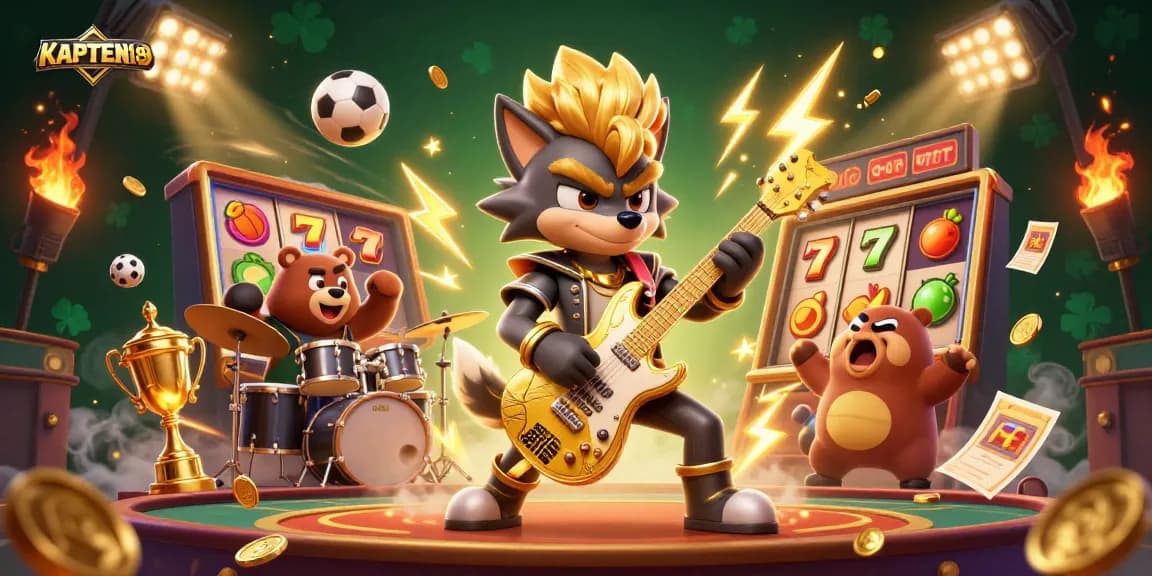 KAPTEN189 menghadirkan pengalaman bermain slot online dengan ilustrasi kartun 3D yang menggugah semangat.