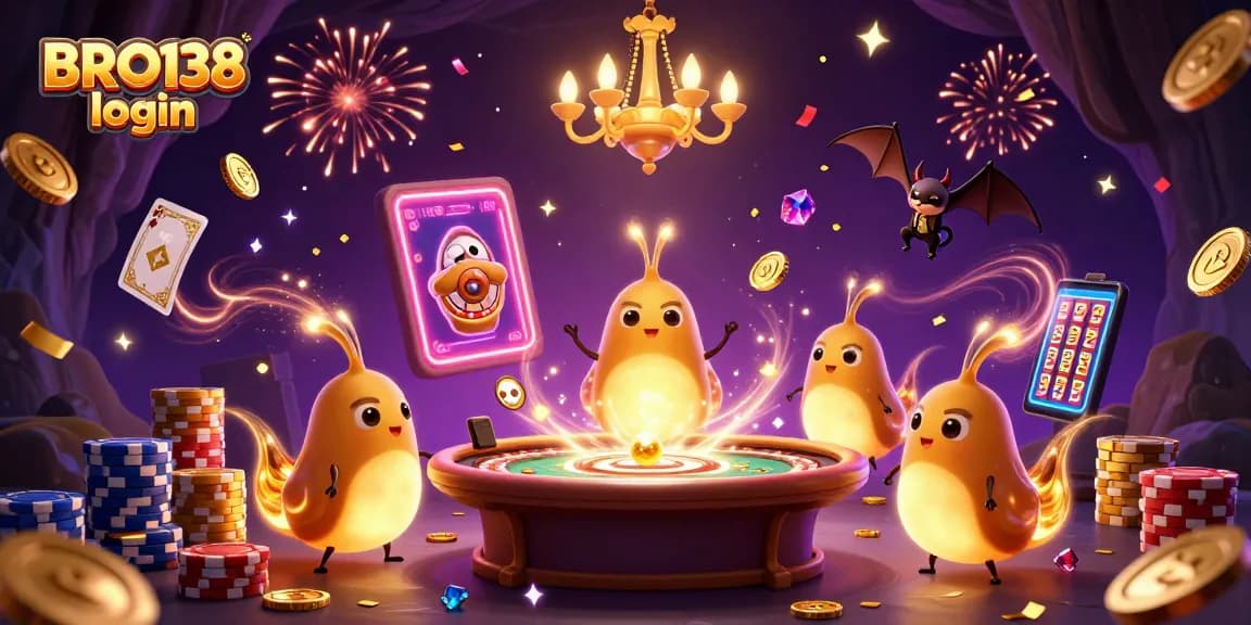 Experience exciting gameplay with BRO138 login while enjoying vibrant casino elements.