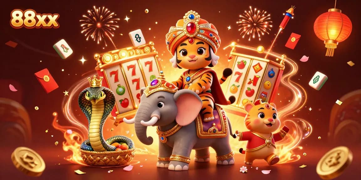 Spin your luck with 88xx at a vibrant online casino adventure featuring jackpot excitement.