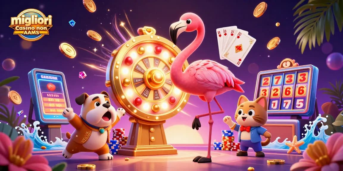 Vinci alla grande nei migliori casino non AAMS con l'emozione vibrante dei giochi a quiz e rivelazioni di premi entusiasmanti!