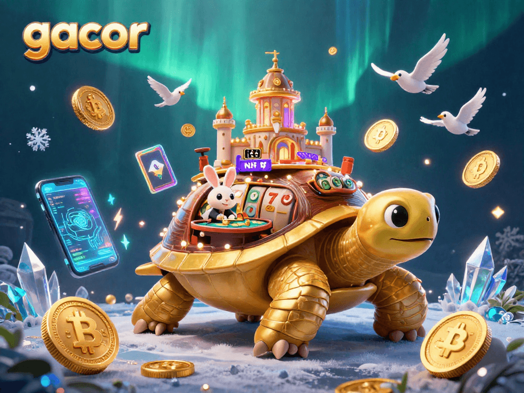 Gacor adalah pengalaman kasino 3D yang dipenuhi slot dan dealer kartun yang beraksi.