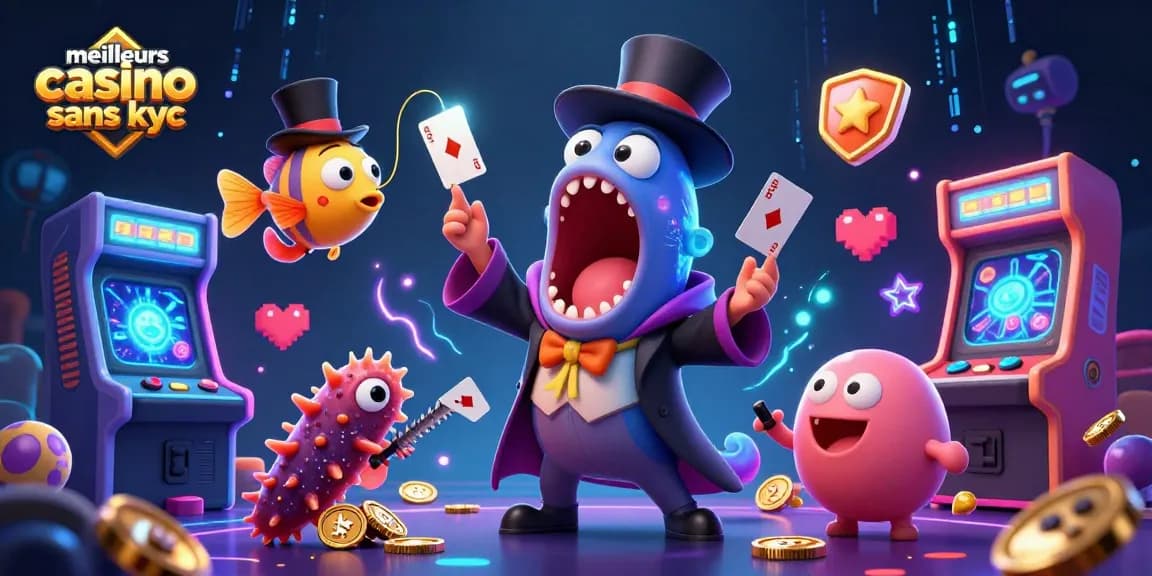 Jouez aux meilleurs casinos sans KYC avec des créatures marines dans un univers magique.