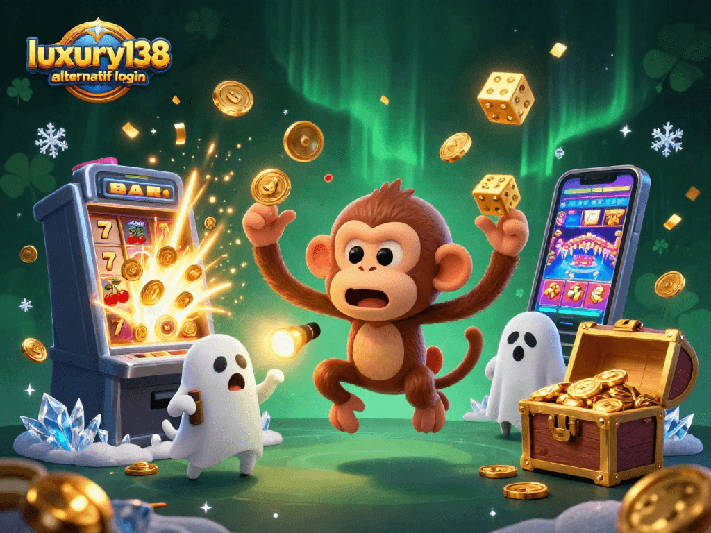 Melihat aksi mengasyikkan dengan luxury138 alternatif login di kasino bertema hantu yang meriah.