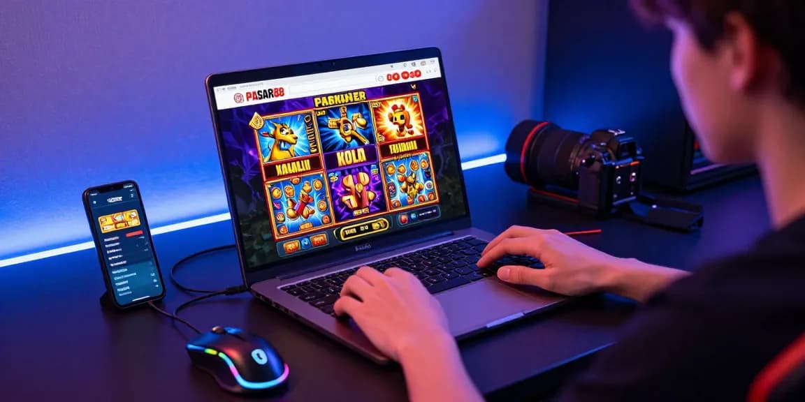 Pengalaman bermain slot online di Pasar 88 dengan tampilan menarik dan akses mudah.