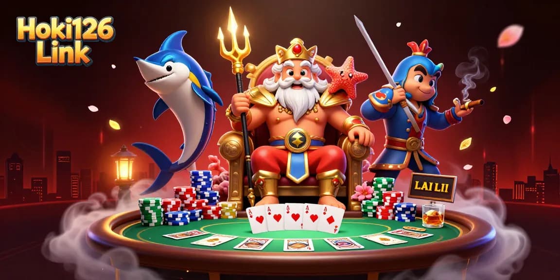 Hoki126 Link menggabungkan unsur permainan dengan raja laut, samurai, dan elemen poker yang menarik.