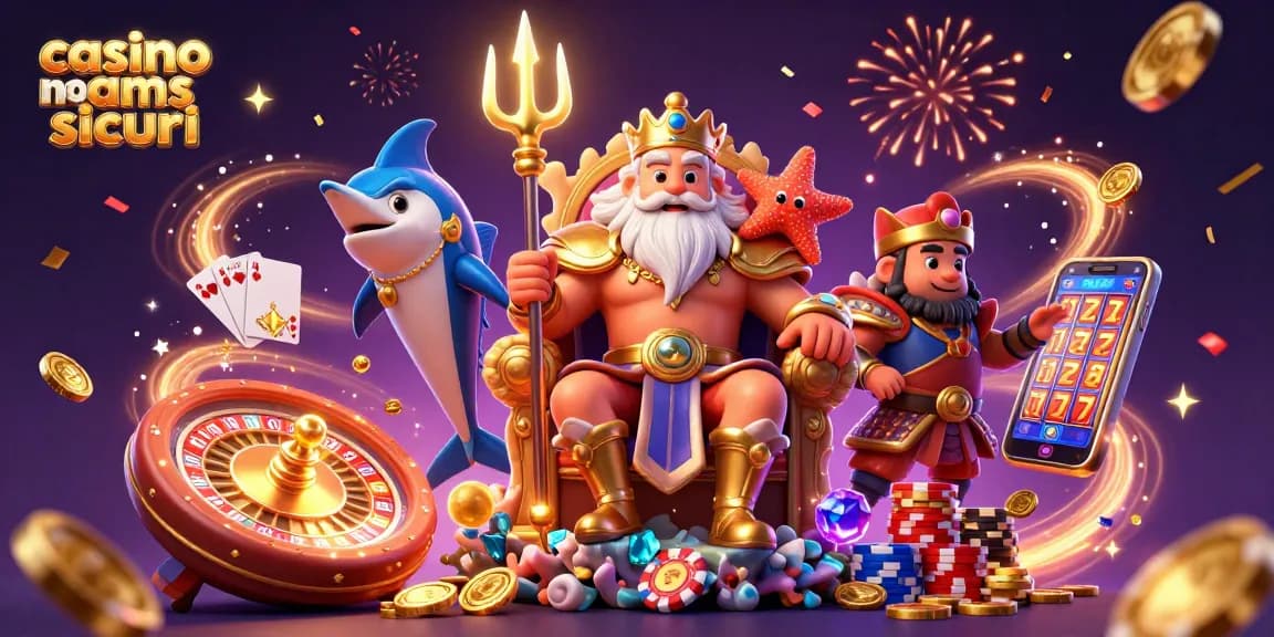 Fai girare l'emozione nei casino non aams sicuri con personaggi 3D vivaci e elementi di gioco dinamici.