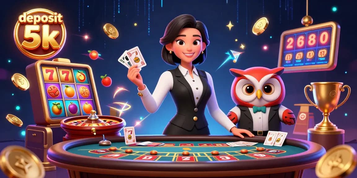 Win big with deposit 5k at the vibrant and dynamic online casino featuring expert dealers.