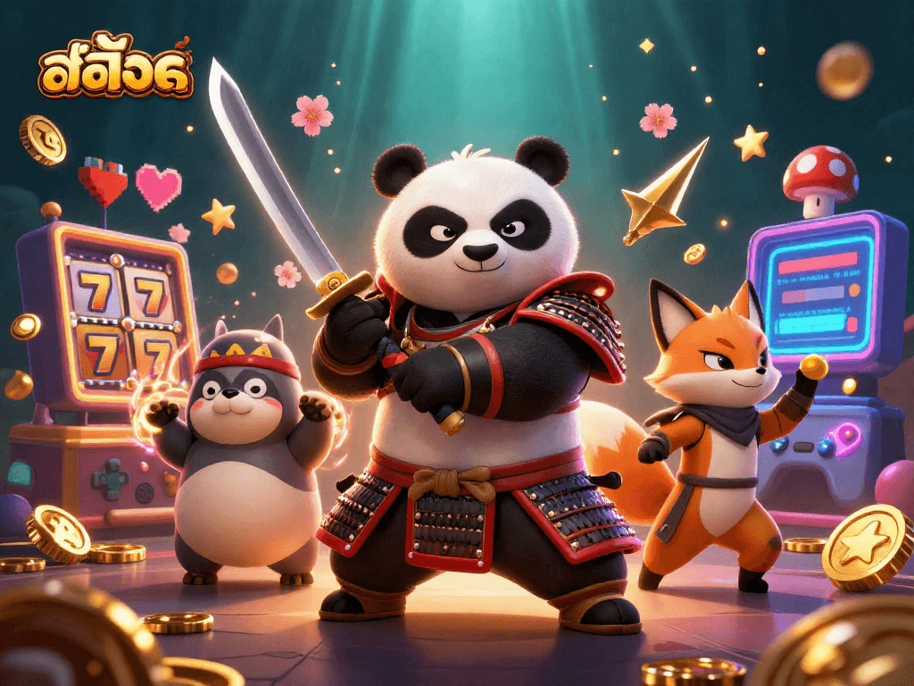 Engage in thrilling สล็อต gameplay with vibrant characters and dynamic gaming elements.