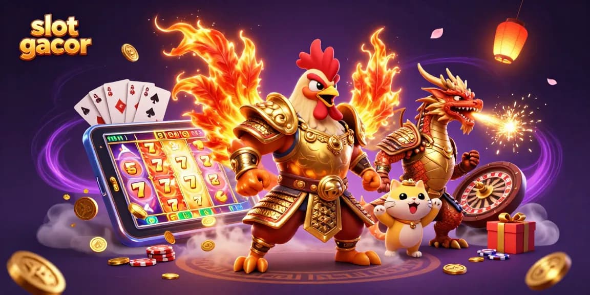 Engage in exciting slot gacor games with vibrant graphics and thrilling bonus features.