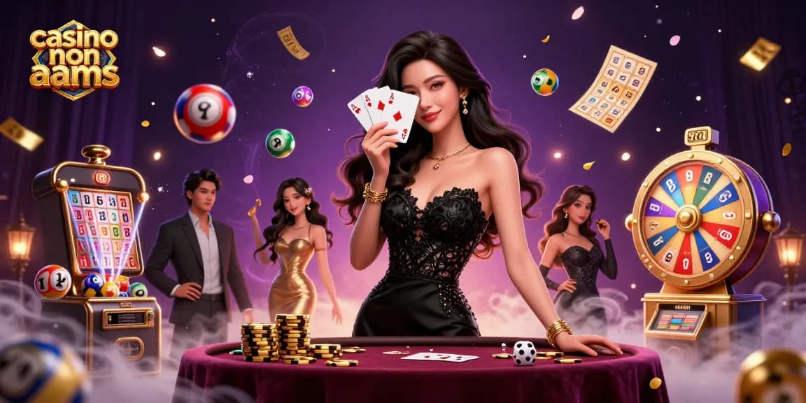 Gioca con puntate elevate in un casinò non AAMS con carte da gioco, chip dorate e giochi vibranti.