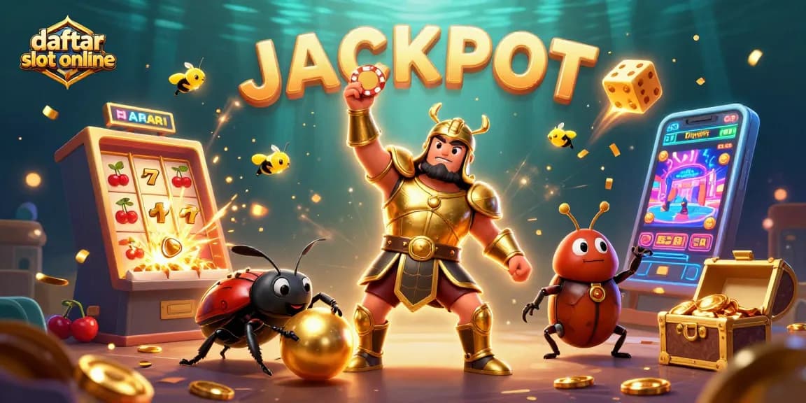 Menangkan jackpot seperti di daftar slot online dengan perayaan permainan slot yang meriah.