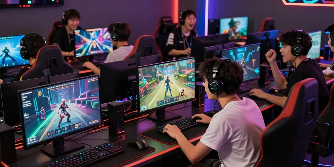 NAGA2000 players engaging in an exciting iGaming session, showcasing vibrant gaming environment and community.
