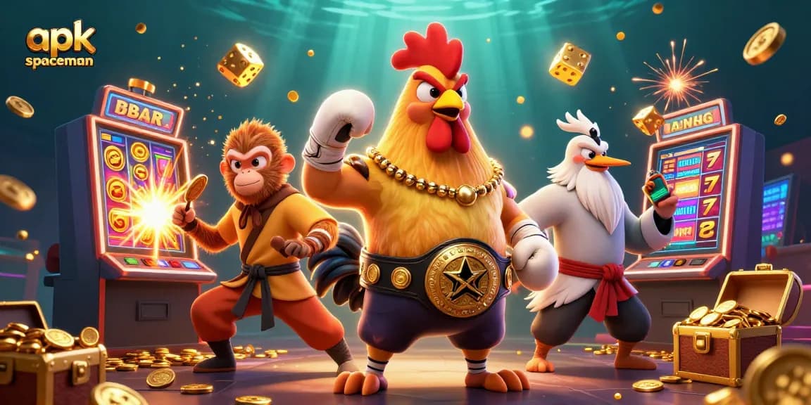 Play thrilling apk spaceman slots and win big with vibrant symbols and dynamic characters.