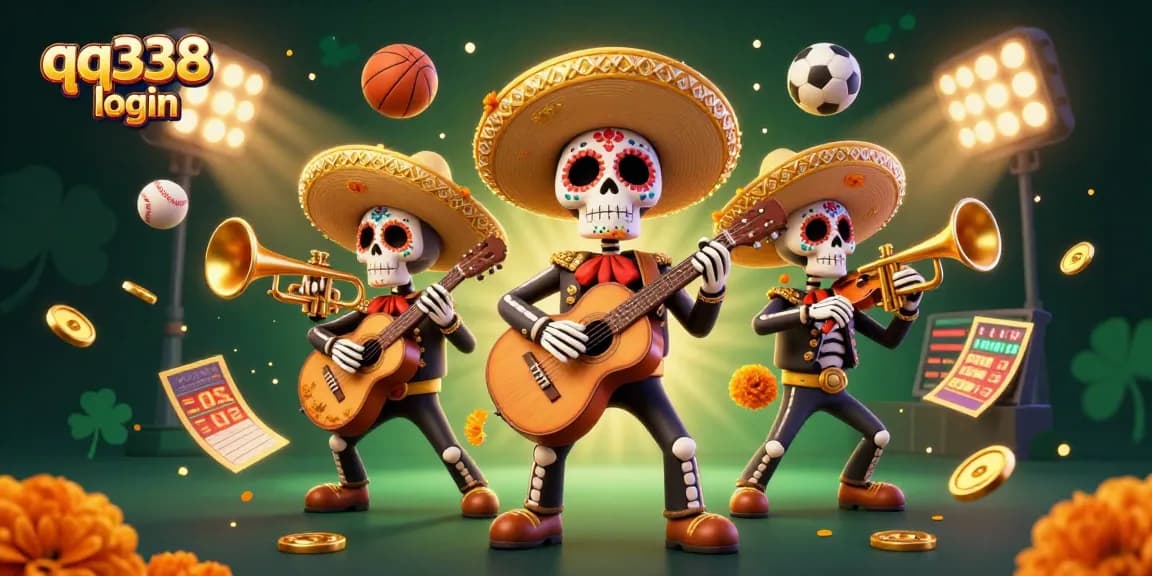 Engage with the exciting qq338 login experience in a vibrant casino-themed illustration showcasing dynamic gameplay.