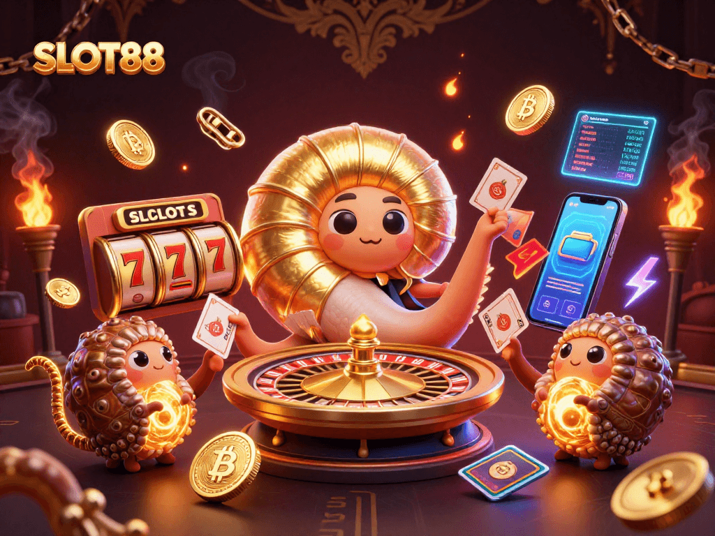 Kemenangan besar di SLOT88 dengan slot modern dan jackpot berkilau