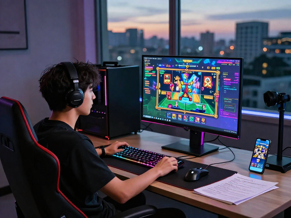 Exciting online gaming environment featuring link alternatif raja328 with vibrant graphics and immersive gaming setup.