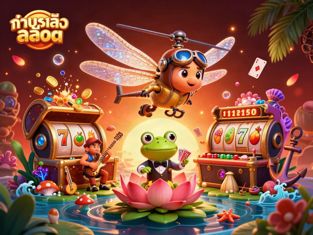 ทดลองเล่นสล็อต พร้อมสนุกกับเกมคาสิโนออนไลน์ในภาพการ์ตูนสุดน่ารัก