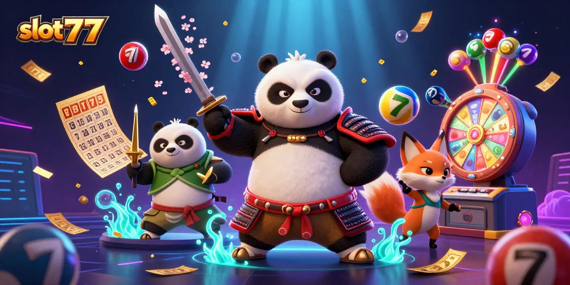Experience the excitement of slot777 with vibrant characters and classic casino elements.
