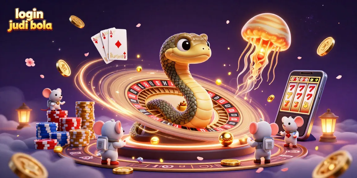 Engage in thrilling bets on login judi bola with cosmic characters and dynamic casino elements.