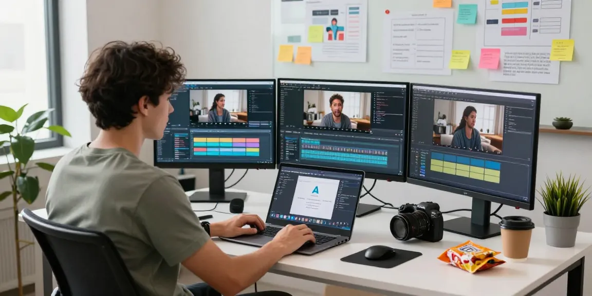 Video prompt ai workspace with dynamic analysis tools for video content creation.