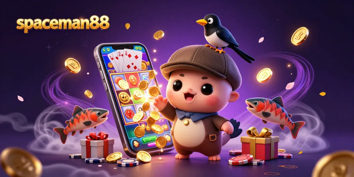 Experience the thrill of spaceman88 with vibrant slot games, charming characters, and dynamic casino elements!