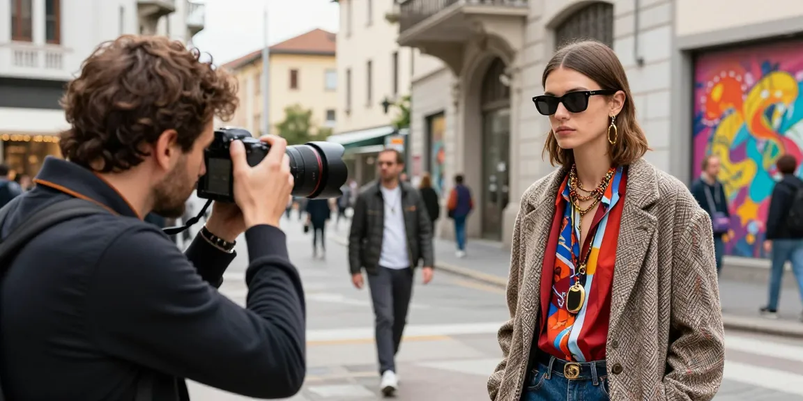 Photographie de mode par MaxArt studio fotografico au cœur de Milan, capturant un modèle avec un style urbain.