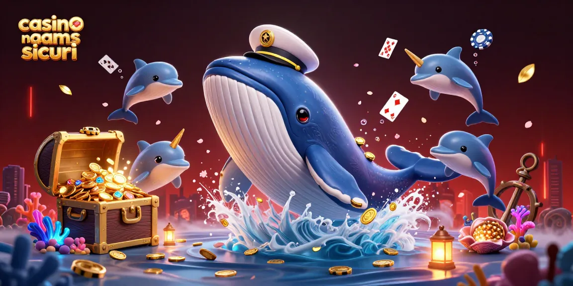 Unisciti al divertimento nei casinò non AAMS sicuri con tesori sottomarini e personaggi marini giocosi!