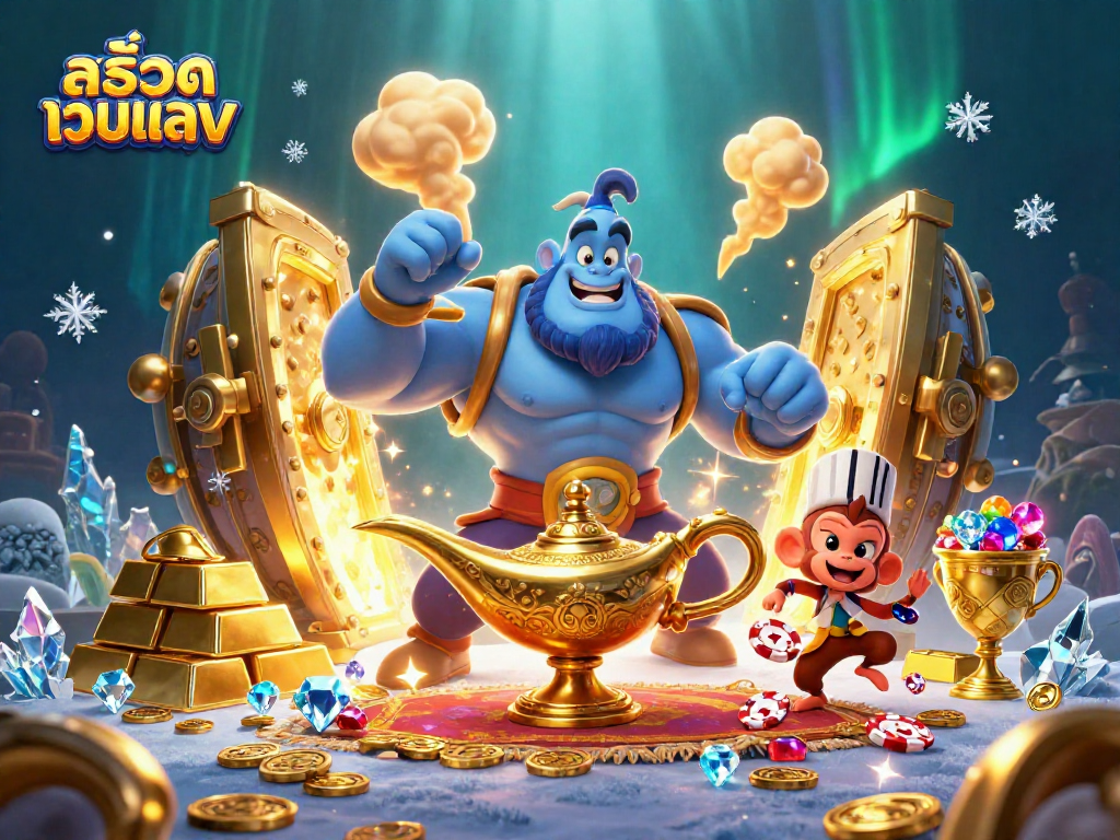 Experience exciting สล็อตเว็บตรง with our vibrant 3D cartoon illustration showcasing casino themes.
